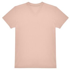 B&C Unisex Adult #E150 Plain V Neck / Soft Rose